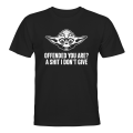 Miniatyrbild 1 av 2: Yoda Offended You Are - T-SHIRT - HERR Svart - L