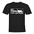 Miniatyrbild 1 av 2: Äta Sova RV - T-SHIRT - HERR Svart - M