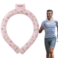 Miniatyrbild 5 av 5: Kylring för nacke - Bärbar och återanvändbar kylring för nacke | Iskragen för nacke, kylaccessoarer för varmt väder, kylklamp för nacke, gelrosa Pink