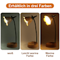 Miniatyrbillede 4 af 5: Børne skrivebordslampe, Sky dæmpbar LED bordlampe med 3 farvetemperaturer, genopladelig skrivebordslampe med berøringssensor og fleksibel arm blue