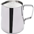 Miniatyrbilde 1 av 5: Rustfritt stål espressokanne, melkeskummerkanne for espressomaskiner, cappuccino latte art, sølv, 350 ml