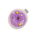 Pikkukuva 5 / 5: 2 kpl Ei-kudottuja Donitsi-Hiuspinnejä Lapsille Elegantti Hiusneula Ankkuripihdit Naisille Sivuhiusten Tyylittelyyn, Violetti