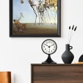 Miniatyrbild 3 av 5: Klassisk väckarklocka i metall, tyst väckarklocka liten analog bordsklocka för sängbord, sovrum, kontor black