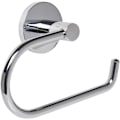 Miniatyrbillede 1 af 5: Runde toiletpapirholder i krom til badeværelset. Vægmonteret toiletpapirholder i rustfrit stål (ikke selvklæbende)