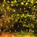 Miniatyrbillede 3 af 5: 3m x 2m 200 LED Have Net Lyskæde, Netdrevet Vandtæt med 8 Tilstande & Timer Net Gardinlys Varm Hvid White