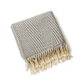 Miniatyrbillede 2 af 4: Kælen blød tæppe, sengetæppe, sofa, uldtæppe, tæppe, kaste tæppe, sofa tæppe, fluffy sofa tæppe, merino tæppe, fluffy varmt plaid grey 127*172cm