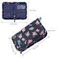 Pikkukuva 2 / 5: Matkailu Passi Lompakko, Perheen Passipidike Dokumentti Järjestäjä - Flamingo Painettu Flamingo Printed