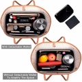 Miniatyrbild 3 av 4: Handväska organiser insats handväska plånbok arrangör foder väska påse dragkedja stängning tote arrangör skötväska insats sminkväska kvinnor resor Black