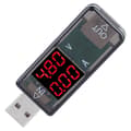 USB-testare Färg LCD Voltmeter Amperemeter Multimeter Laddare Strömmätare