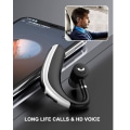 Miniatyrbilde 5 av 5: Bluetooth V5.0 Headset Ultralight trådløse ørepropper, [Business Style] Trådløst øretelefon-headset med innebygd mikrofon Bluetooth-øretelefon-headset（svart） Black