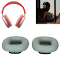 Miniatyrbillede 3 af 5: Udskiftning af ørepuder, bløde hukommelsesskum hovedtelefon ørepropper, udskiftning ørepuder sæt, læder ørepuder ørepropper til Airpod MAX headset234(grøn) Green