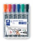 Flipchart-pennor - Blandade färger (6-pack)