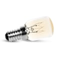 Miniatyrbillede 2 af 5: Ovnløgtepære 25W, E14 T25 Glødepære 2200K Varm Hvid, 300 Grader Pygmæpærer til Ovn, Mikrobølgeovn, Saltlampe, Pakke med 4