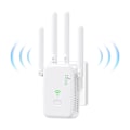 Miniatyrbillede 1 af 6: WiFi Forstærker 300Mbps Høj Ydeevne med 4 Antenner med Repeater/AP Mode Forstærker med Ethernet Port til Alle WiFi Enheder