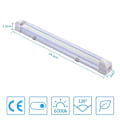 Miniatyrbild 2 av 5: PCS 108 Ljusramp - LED-bilens innerbelysning - 9W LED-ramp med strömbrytare för husbil/skåp/bil/lastbil/taklampa