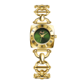 Miniatyrbillede 2 af 3: Dameur - Damearmbåndsur, kvartsur, casual armbåndsur green
