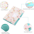 Pikkukuva 5 / 5: Laajennettava Expanding File, Expanding File Folder A4, Expanding File Organiser 6 taskulla, Filing Folder Organiser, Kukkapainatut kansiot, Pinkki Pink