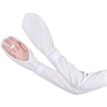 Miniatyrbild 1 av 5: Arm Sleeves, UV-skyddshandskar Arm Sleeve för kvinnor Lös passform - UPF 50+ Kylande hudskyddande överdrag, Vit