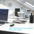 Miniatyrbilde 5 av 5: USB Ethernet-adapter, 1000 Mbps nettverks-LAN-adapter kompatibel med Windows 10/8.1/8/7/Vista/XP, Mac OS 10.6 og nyere