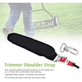 Miniatyrbild 2 av 5: Justerbar axelrem med krok för buskröjare Trimmer String Trimmer Svart axelrem Hållbar gräsklippare Tillbehör Trimmer