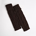 Miniatyrbillede 3 af 4: Kvinder Damer Vinter Varme Lange Hæklede Benvarmere Strikkede Strikkede Strømper Leggings Støvleovertræk Kaffe coffee