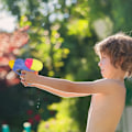 Miniatyrbild 4 av 5: 3 st Vattenpistoler för Barn Små Vattenpistoler Utomhusleksaker Sprutpistoler Strand Trädgård Sommar Pool Leksak Vattenkrig Leksaker för Pojkar Flickor