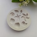Miniatyrbillede 4 af 5: Havskalssilikoneform Kage Sukkerkunst Søstjerne Dekoration Glasur Chokolade