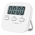 Miniatyrbild 1 av 5: Kök Timer med Stor LCD-skärm, Digital Kök Timer för Matlagning, Magnetisk Stoppur, Timer med Hög Alarmklocka, Ägg Timer, Vit