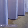 Miniatyrbillede 5 af 5: Bruseforhæng tekstil anti-skimmel vandtæt vaskbar badeforhæng lavet af polyesterstof hvid til akvamarin smal 120x200cm purple 120*200cm