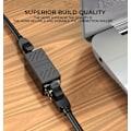 Miniatyrbilde 2 av 5: RJ45-kobling, skjermet Ethernet-kobling, 8P8C LAN-kobling, ideell Ethernet-forlengelsesadapter (CAT5/CAT5e/CAT6)