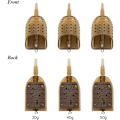 Miniatyrbilde 3 av 5: Pellet Feeder Inline Pellet Feeder Maggot Feeders for Carp Fishing Coarse 40g 40g