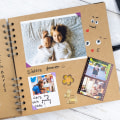 Miniatyrbillede 5 af 5: Scrapbog Fotoalbum 40 Sider (29 x 21,5 cm) Brun Tykt Kraftpapir Scrapbog Ideel til Dine Scrapbooking Album Kunst & Håndværksprojekter