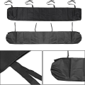 Miniatyrbillede 4 af 5: Terrassemarkise, opbevaringsmarkisebetræk, vandtæt støvtæt snebeskyttelse (4m / 13,12ft, sort) Black 4m