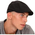 Miniatyrbilde 1 av 2: Menn Myk Formet Topp Flat Caps