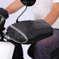 Miniatyrbilde 1 av 5: Universelle motorsykkelstyrehansker Muffer/Snøscooter/Scooter Håndtaksgrep Hansker Vinter Fluff Varmer Termisk Deksel Rytterhansker