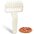 Miniatyrbilde 1 av 5: Pizzadeigdokker, DIY plastpizzadeigkjevle, kjevle for kakedeig, nålehjulskutter, kakebrød, hullstans, pizzanålkjevle