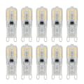 Pikkukuva 1 / 4: 10 X G9 5W Himmennettävä LED-kapselilamppu lampun vaihtoon AC220-240V, valkoinen