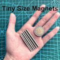 Miniatyrbillede 2 af 5: 300 stk. magneter 3x1mm - Tiny magneter Neodym magneter - Sjældne jordmagneter - Mini magneter Små runde magneter