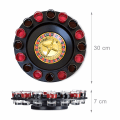 Miniatyrbillede 2 af 5: Roulette drikkespil, festspil med drejehjul, shotglas og kugler