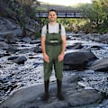 Miniatyrbillede 5 af 5: Natfiskeri Waders til Mænd Kvinder Jagt Bryst Waders med Støvler Vandtætte Åndbare Crosswater Waders(UK 7/EU 41) EU 41