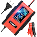 Miniatyrbillede 1 af 5: Intelligent Batterilader, LiFePO4 Batterilader til Automatisk Bil med LCD Display Reparationsfunktion til Auto Motorcykel Batteri