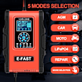 Miniatyrbild 2 av 5: Intelligent batteriladdare, LiFePO4 batteriladdare för automatisk bil med LCD-display reparationsfunktion för bilmotorcykelbatteri