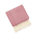 Miniatyrbillede 1 af 4: Hyggeligt tæppe, sengetæppe, sofa, uldtæppe, tæppe, sofatæppe, fluffy sofatæppe, merinouldtæppe, fluffy varmt plaid red 127*172cm