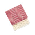 Miniatyrbillede 1 af 4: Kælen blødt tæppe, sengetæppe, sofa, uldtæppe, tæppe, kaste tæppe, sofa tæppe, fluffy sofa tæppe, merino tæppe, fluffy varmt plaid red 130*220cm