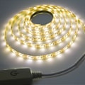 Miniatyrbillede 3 af 3: Led-spejlbelysning, Led-forfængelighedslysstrimmel 2M 3000k varmt lys Dæmpbar til makeup-spejle Warm White