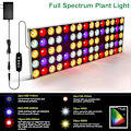 Miniatyrbilde 3 av 6: Fullspektrum LED Vekstlys med Stativ, Høydejusterbart Innendørs Plantelys, Gulvlampe med 3T/9T/12T Timer, 3 Moduser og 10 Dimmenivåer