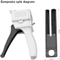 Miniatyrbillede 5 af 5: 50 ml epoxydispenserpistol, AB epoxylim pistol 1:1 forhold til lim blanding, grå
