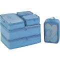 Miniatyrbilde 1 av 5: 6 Set - Pakking Reisearrangør (Blå) Blue