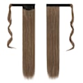 Miniatyrbild 2 av 5: Lång Ponytail Extension, Rak Syntetisk Fläthår Extension gold