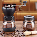 Miniatyrbillede 5 af 5: Kaffe- og peberkværn i rustfrit stål, støjsvag kaffekværn, sort